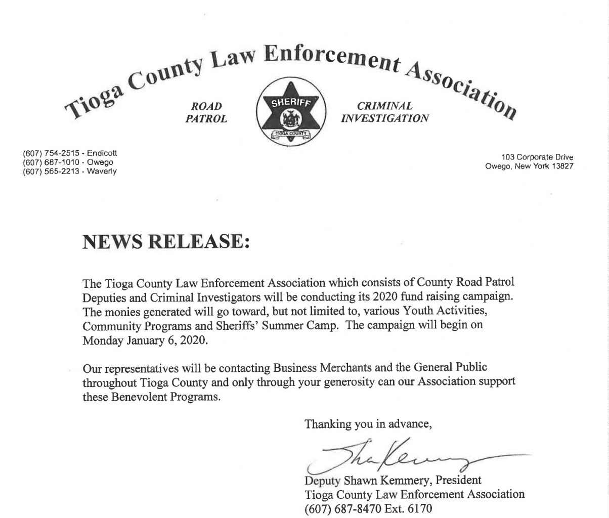 Tioga County Sheriff